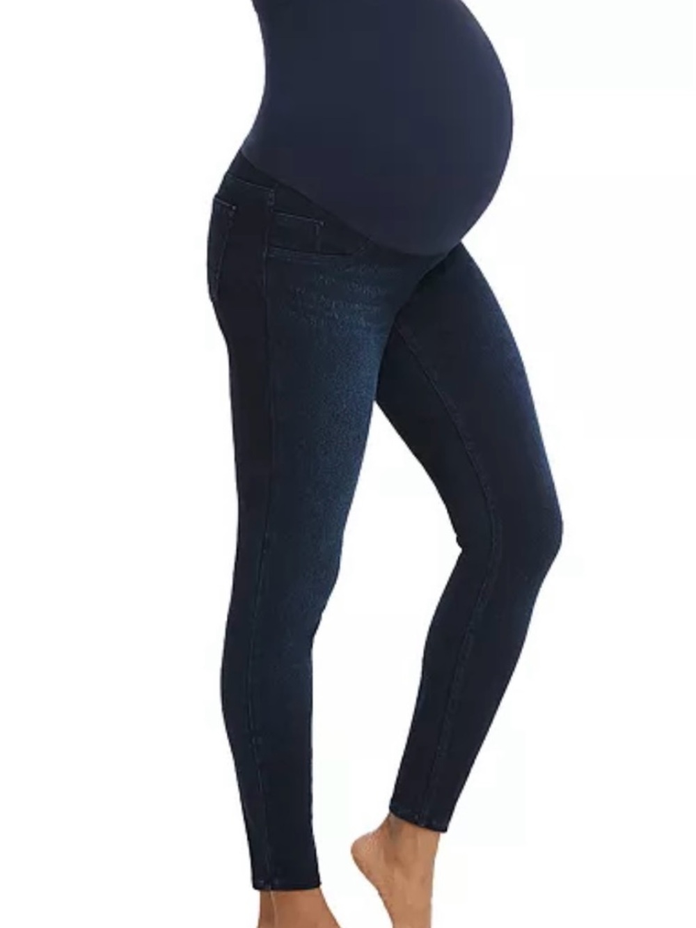 SPANX Navy Maternity Skinny Jeans Sz Medium